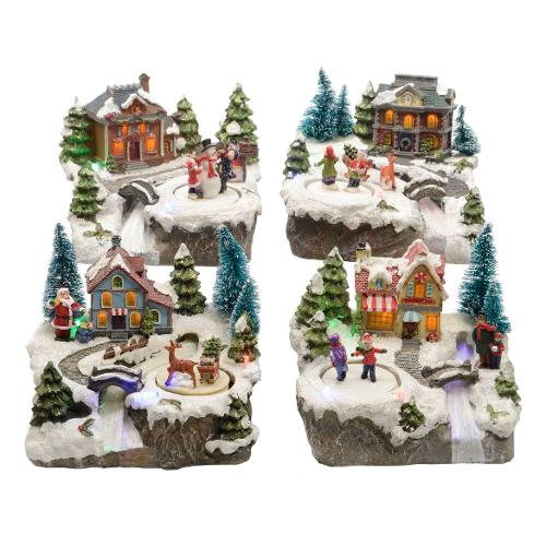 Kaemingk Villaggio Led con Movimento assortito (16x19x15 cm) 481091