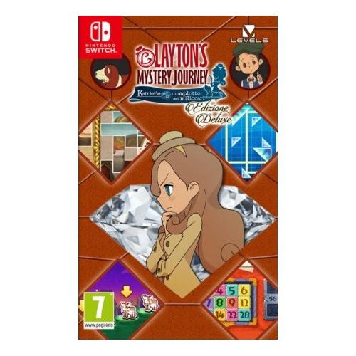 Nintendo SWITCH Layton's Mystery Journey Katrielle e il Complotto dei Milionari Deluxe Edition PEGI 7+ 10002089