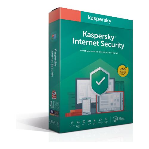 Kaspersky Internet Security 1 Utenza 1 Anno KL1939T5AFS 20SLIM