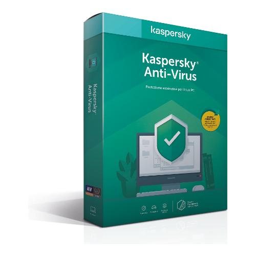 Kaspersky Anti Virus 2020 1 Utenza KL1171T5AFS 20SLIM