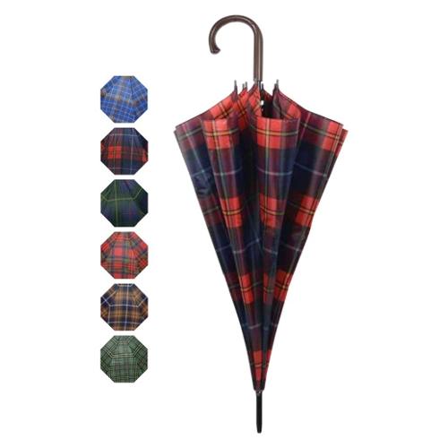 Moia Ombrello lungo uomo automatico Golf Scozzese (120cm) BLUE DROP Assortito A518GO
