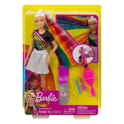 Mattel Bambola Capelli Arcobaleno BARBIE FXN96