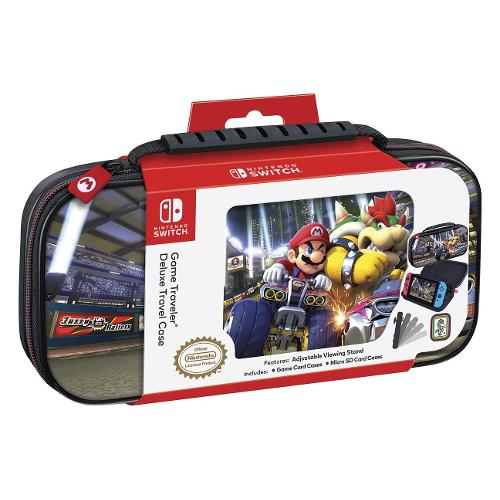 Big Ben Custodia videogioco SWITCH Game Traveler Deluxe Case Mario Kart 8 NNS50B