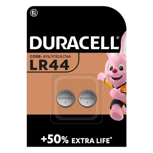 Duracell Batteria LR44 Alcalina 2pz DU23