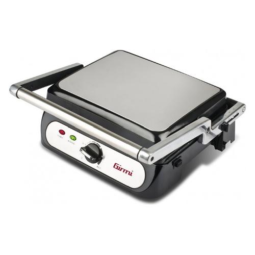 Girmi Bistecchiera elettrica CONTACT GRILL Petravera Silver e Black BS4100 2000W