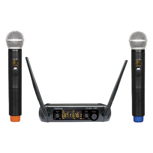 Karma Kit microfoni Palmari Black SET 8202