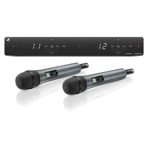 Sennheiser Kit microfoni XS WIRELESS 1 825 Dual Gray e Black 508264