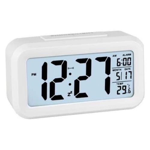 Explore Scientific Orologio Sveglia Digitale con Proiezione ora Display LCD  Funzione Snooze colore Nero - RDP1001BLK