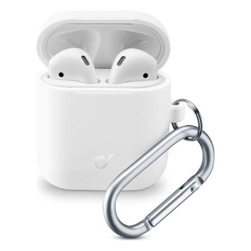 Cellular Line Custodia protettiva auricolari BOUNCE AirPods 1 e 2 Bianco BOUNCEAIRPODSW