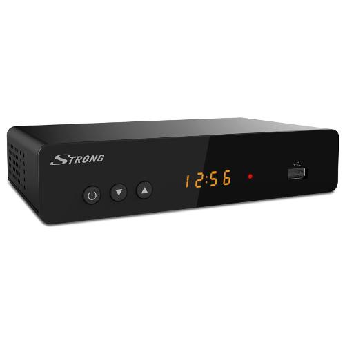 Strong Decoder Twin Tuner Hevc Black SRT 8222