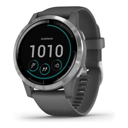 Garmin Smartwatch VIVOACTIVE 4 Shadow grey silver 45 mm 010 02174 02