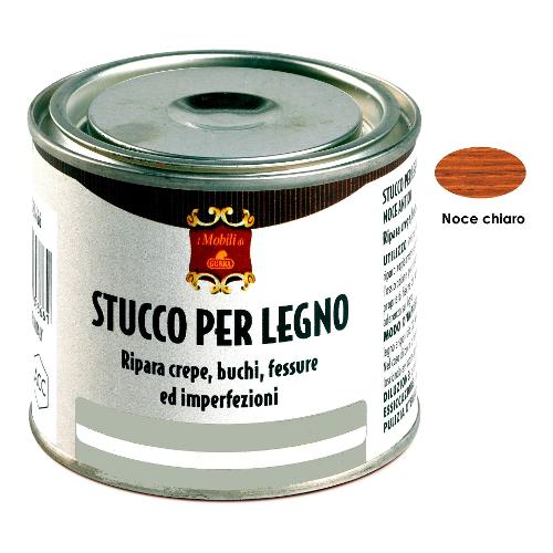 Gubra Stucco legno in pasta I MOBILI DI GUBRA noce chiaro barattolo 200 gr GRL021 65