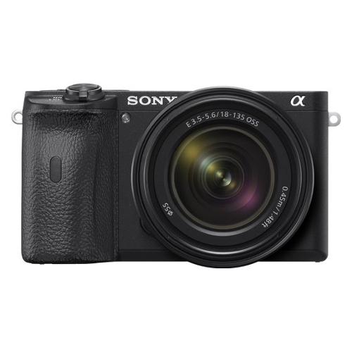 Sony Fotocamera mirrorless 24,2Mpx APS C A6600 Kit 18 135 3.5 5.6Oss Black ILCE6600MB CEC