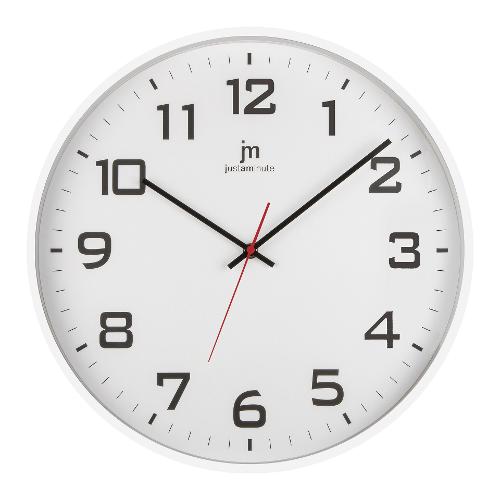 Lowell Orologio da parete (40cm) JUSTAMINUTE Bianco 00880B