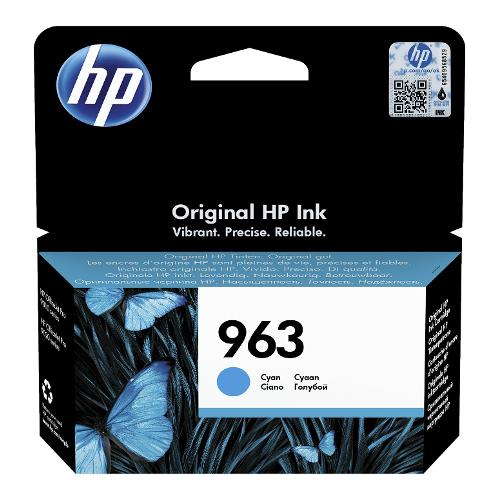 Hp Cartuccia stampante Series 963 Ciano 3JA23AE BGX