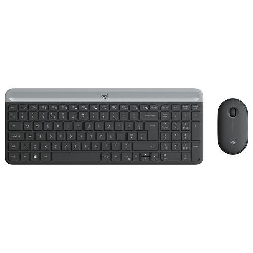 Logitech Tastiera e mouse MK SERIES Mk470 Slim Combo Graphite 920 009196
