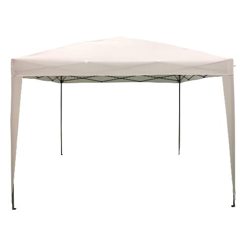 Amicasa Gazebo acciaio Ecrù (3x3mt)