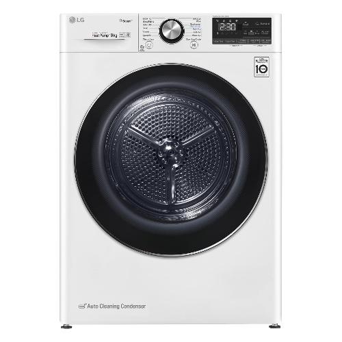 Lg Asciugabiancheria 9 Kg SMART RC90V9AV2W Bianco e Nero classe A+++ (2021)