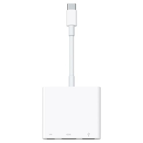 Apple Adattatore video Adapter Multiporta Usb C a Av Digitale White MUF82ZM A