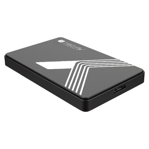 Techly Box esterno hard disk 2.5" SATA Usb 3.0 Enclosure I CASE USB3 SL25TY