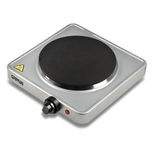 G3 Ferrari Fornello elettrico 1 zona (D18,5cm) Caldone Silver G10121 (25x29x6,5cm) 1500W
