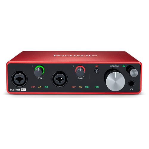 Focusrite Interfaccia audio SCARLETT 4i4 3A Generazione Red