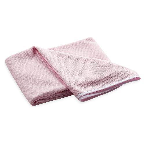 Italbaby Coperta carrozzina Primavera Estate 100% cotone Piquè (65x80cm) Rosa 30 2050 01