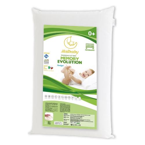 Italbaby Guanciale lettino (50x28x5cm) MEMORY EVOLUTION 020 3250