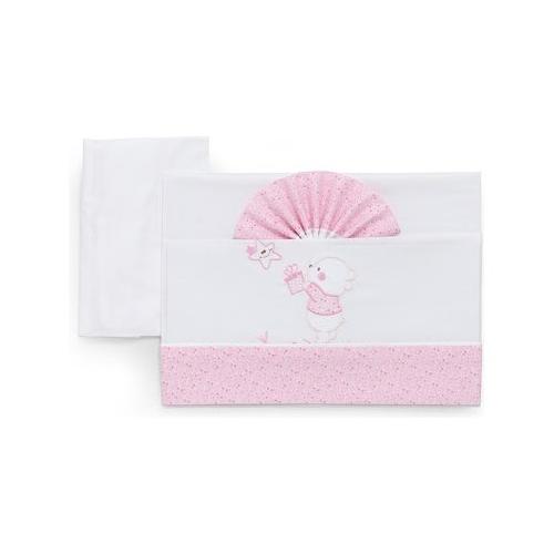 Italbaby Set lenzuola lettino completo 3 pz BEAR Rosa 15 20 101