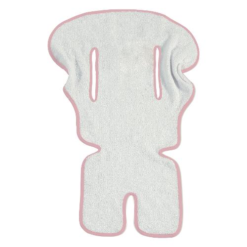 Italbaby Copriseduta con bordo per seggiolone Rosa 050 0040 01