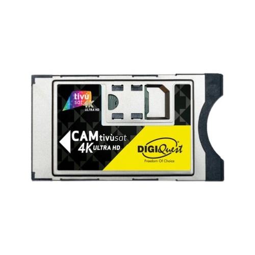 Digiquest Modulo CAM TIVUSAT 4K Ultra Hd con Tessera BUNDLETVSAT4K