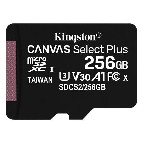 Kingston MicroSD 256GB CANVAS Select Plus con Adapter SDCS2 256GB