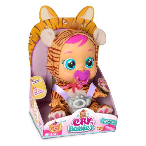 Imc Toys Bambola Bebè piangente Nala (30cm) CRY BABIES 96387