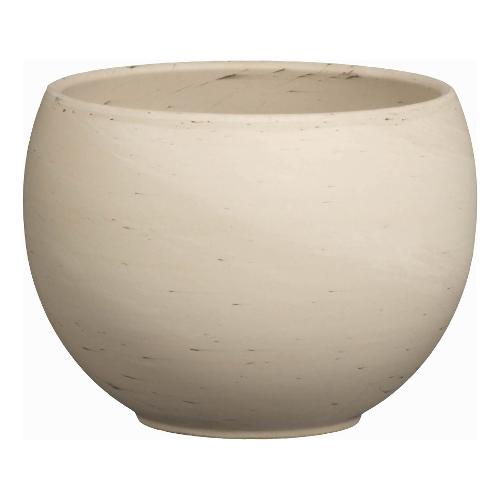 Garden Vaso piante tondo LUNA marmorizzato grigio (12,4x9,2 cm) 057 136 12