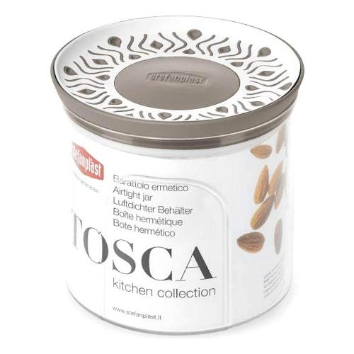 Stefanplast Barattolo (700ml) TOSCA Tortora 55400