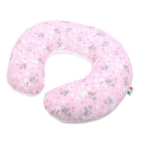 Cuscino allattamento KIKKA Elefanti rosa 5802ERS