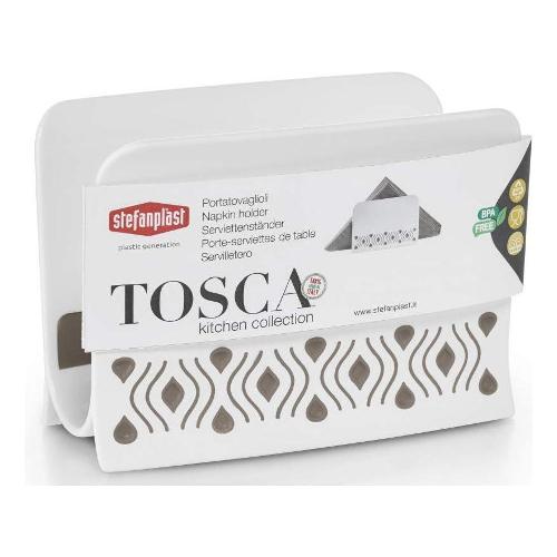 Stefanplast Porta tovaglioli (15,5x7,5cm) TOSCA Tortora 55350