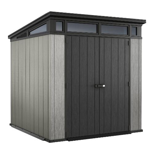 Keter Casetta ARTISAN 7X7 Media Grigio e Nero (214x218x226 cm) K235880K595KK