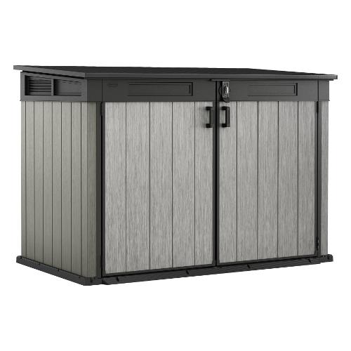 Keter Box porta attrezzi Grande Store BRUSH Grigio (190,5x109,3x132,5 cm) K232427K595KK