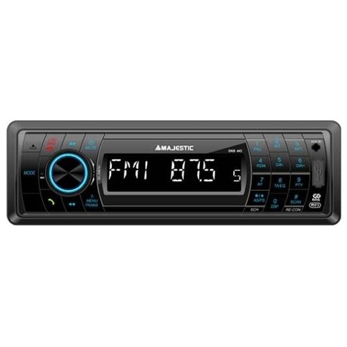 Majestic Autoradio con CD Dab 443 Black 4 x 45w 110443