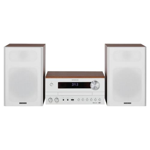 Kenwood Compatto HI FI Bianco e Legno 2x 50w M 820DAB W