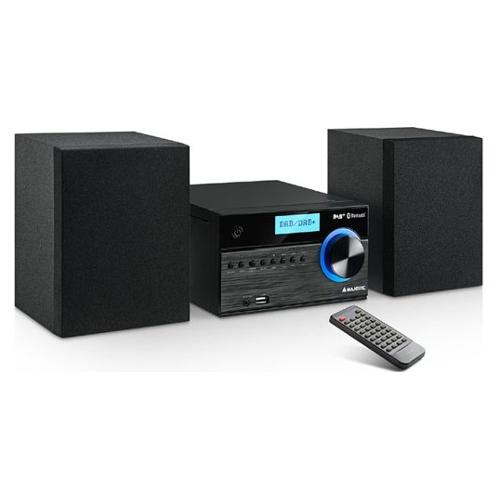 Majestic Compatto HI FI AH 2350 BT MP3 USB DAB Black 2x 10w 122350