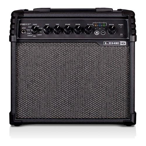 Line6 Amplificatore chitarra Spider V 20 Mkii Black GSPIDV20IIEU 20W