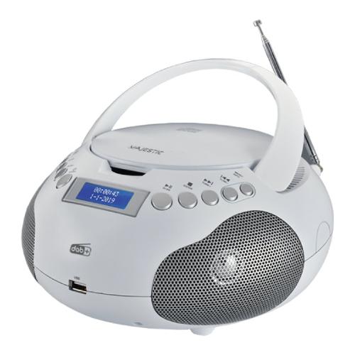 Majestic Radio portatile Ah 265 Dab Bianco 102265