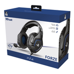 Cuffie gaming Trust 23530 GXT 488 Forze Ps4 Headset Black e Blue