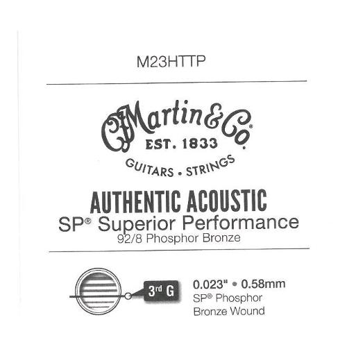Martin & Co Corda chitarra acustica SUPERIOR PERFOMANCE 023 Bronze M23HTTP