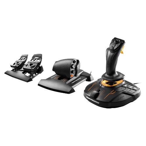Thrustmaster Joystick simulatore volo T 16000M Fcs Flight Pack Black e Orange 2960782