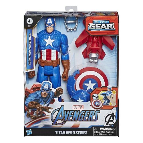 Hasbro Capitan America Titan Blast (30cm) MARVEL AVENGERS E73745LO