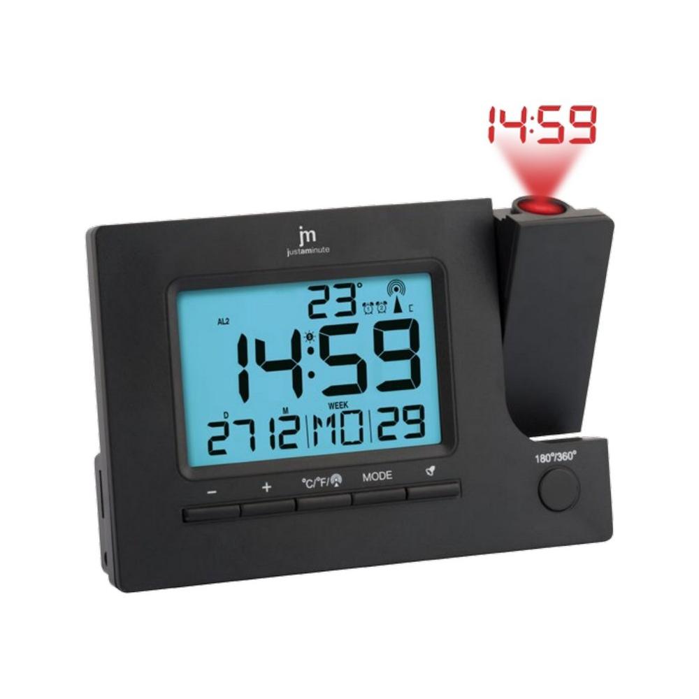 Lowell Sveglia JUSTAMINUTE Multifunzione Black JD9715 SME