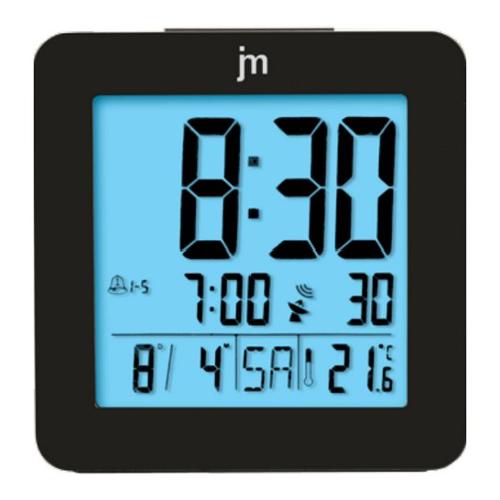 Jm Sveglia JUSTAMINUTE Multifunzione radiocontrollata Nero JD 9035N RDC